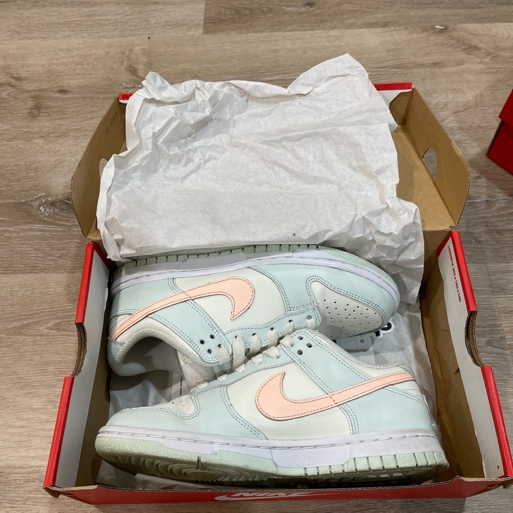 Nike Dunks - Barely Green colorway. Barely worn!